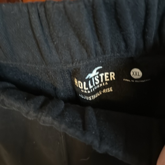 Hollister XXL black sweat pants good condition - Picture 2 of 5